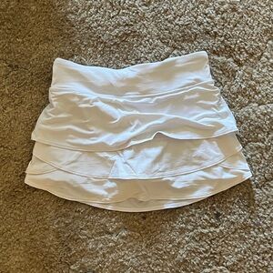 Athleta Kids White Casual Skort